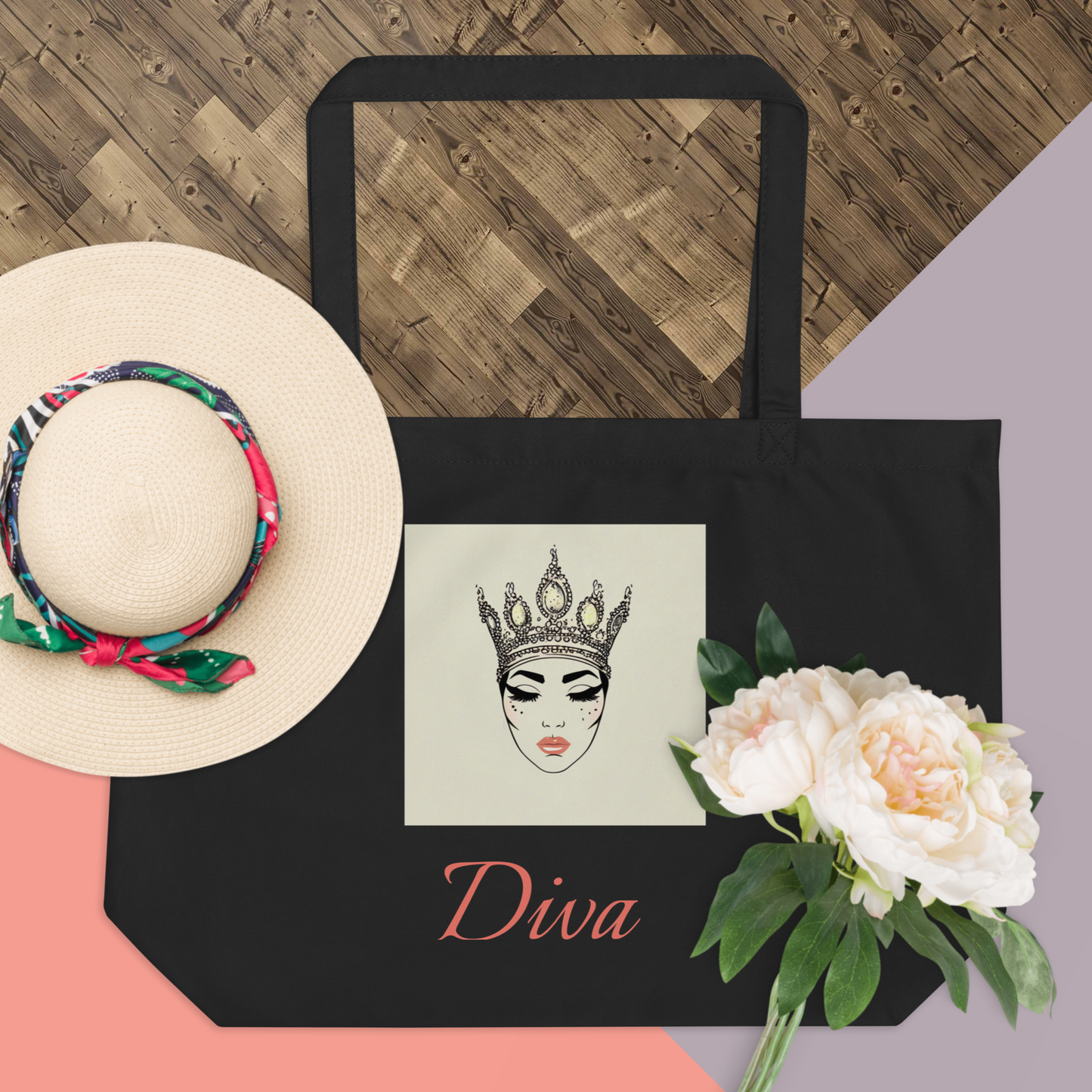 Diva - Large Eco Tote bag